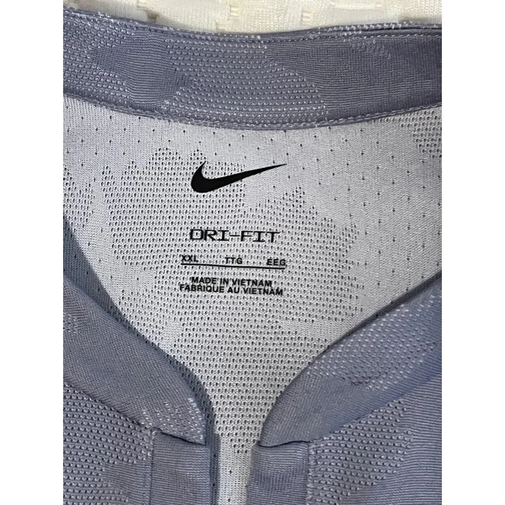 Nike Women's Dri-FIT Sleeveless Golf Polo Blue Size XXL - Picture 8 of 11